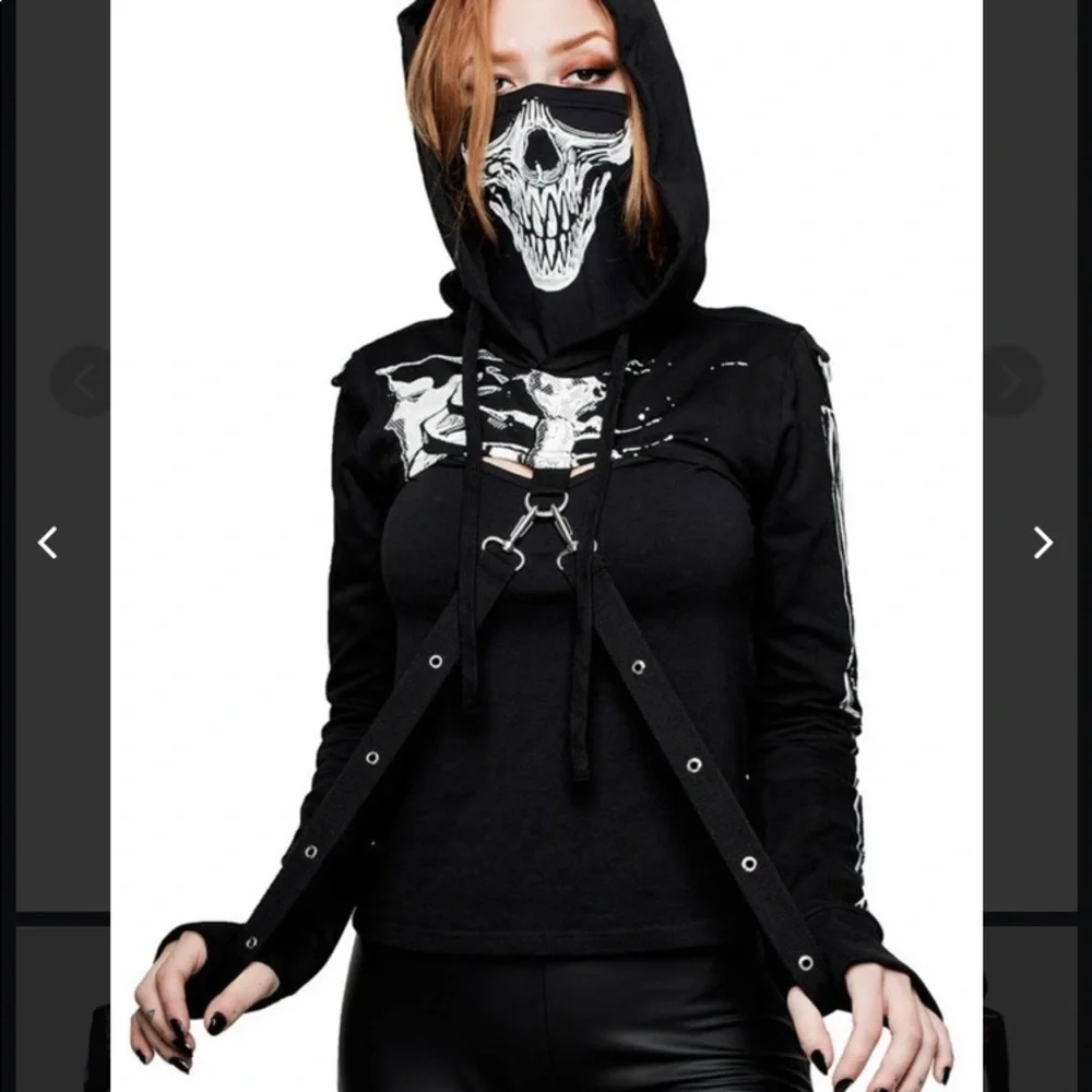 **SOLD ON MERC** Killstar x Rob Zombie | Bolero Hoodie - Picture 2 of 15